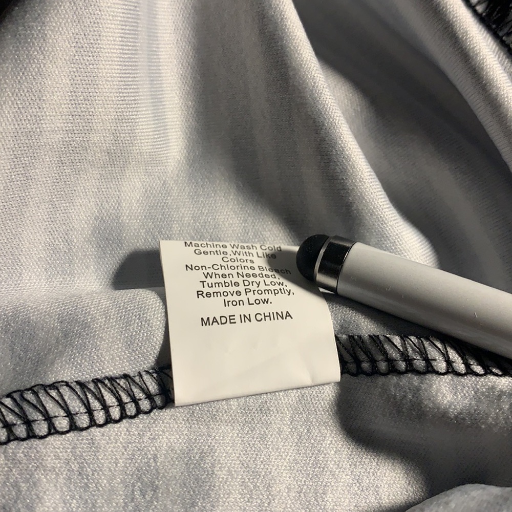 Shein Curve Plus Size Black Striped Long Sleeve T… - image 8